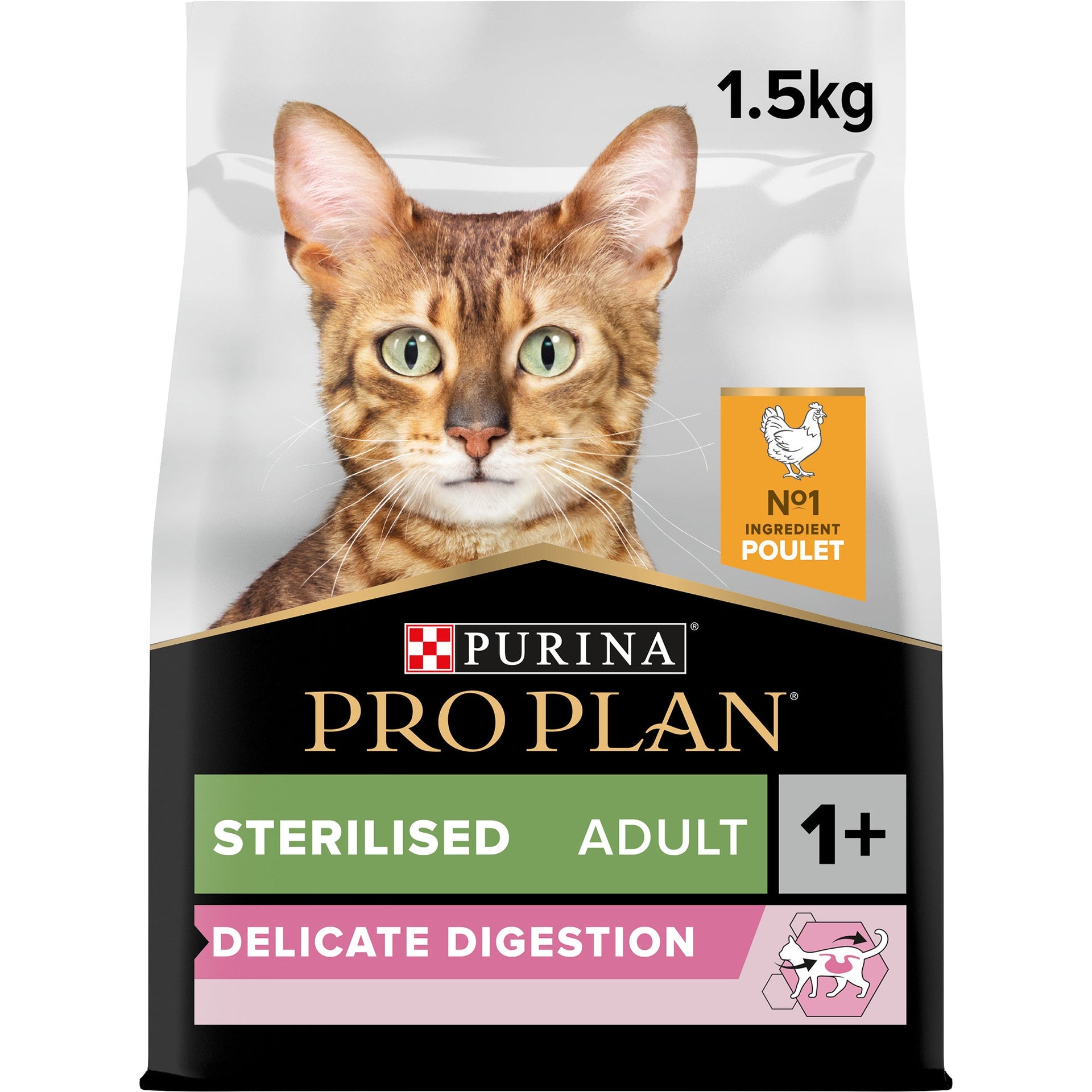 PURINA PRO PLAN Sterilised Adult (1+) yr. 1.5KG  Mr Pets