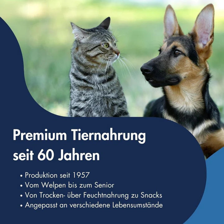Dr.Clauder's Wet Food with Poultry Hearts for Adult Dogs (Up to 12 Months) 800 gr