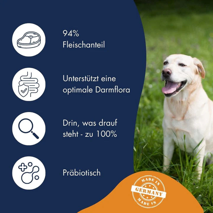 Dr.Clauder's Wet Food with Turkey & Rice for Adult Dogs 800 gr