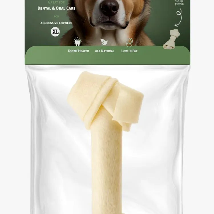 Orgo Rawhide Bones For Dog Dental Oral Care 1 PC /20cm