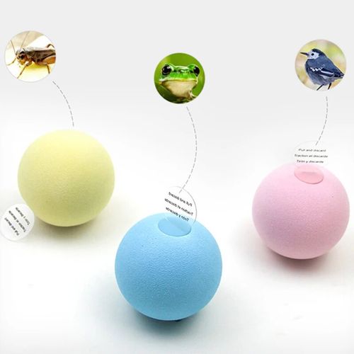 3 Colors Cat Toys New Gravity Ball Smart Touch Sounding Toys Interactive Pet Toys Squeak