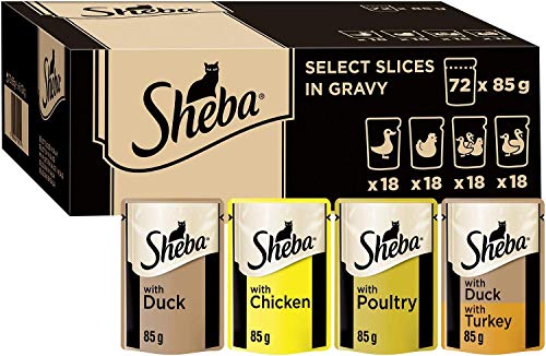 Sheba Mixed pultry in Gravy Cat 85g price for 10 pouch