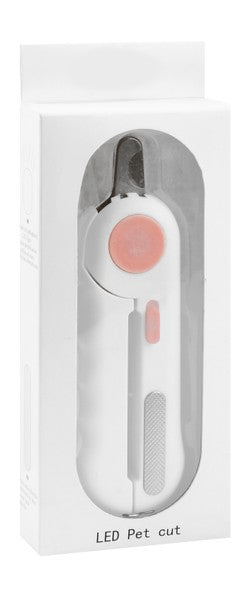 Pet Gravity Pet Nail Clipper with LED Light (15x4.3x2cm)