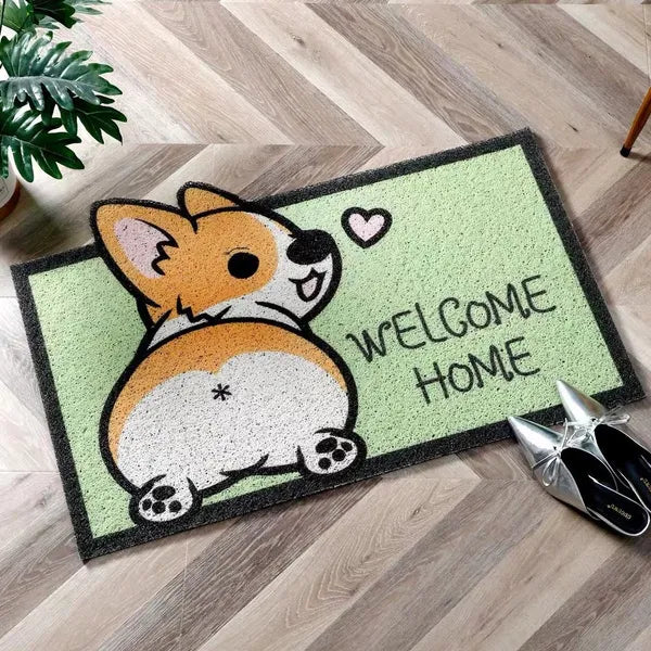 Dog&cat Print Pet Bowl Placemat (60x40cm) 1 pcs