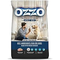 Ozzo Dry Food with Chicken for Sensitive Adult Dogs 4 kg
