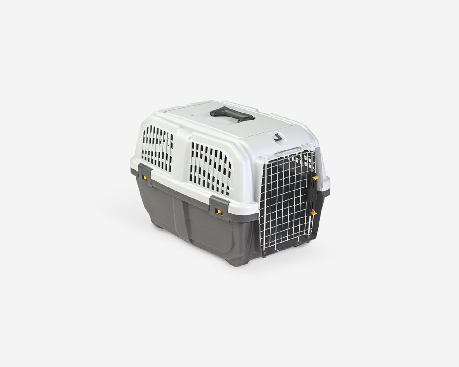 Skudo IATA 2 Black & Gray Pet Carrier Crate