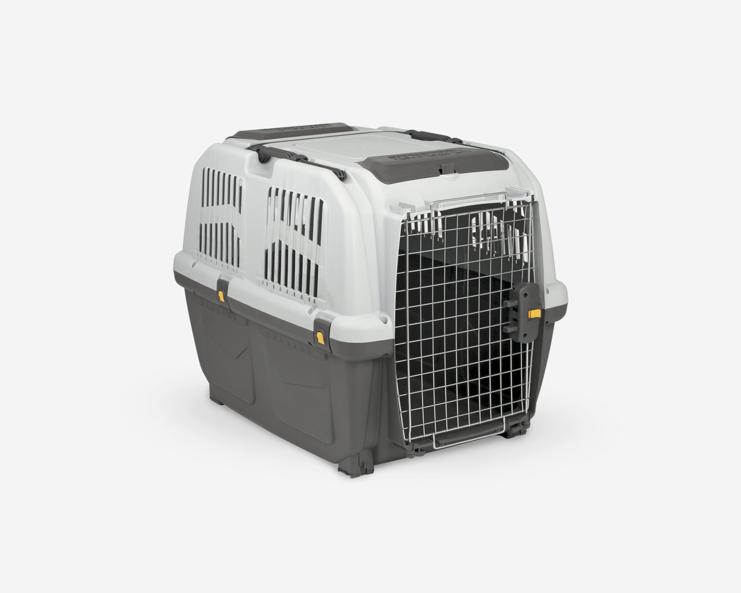 Skudo IATA 4Gray & White Pet Carrier Crate