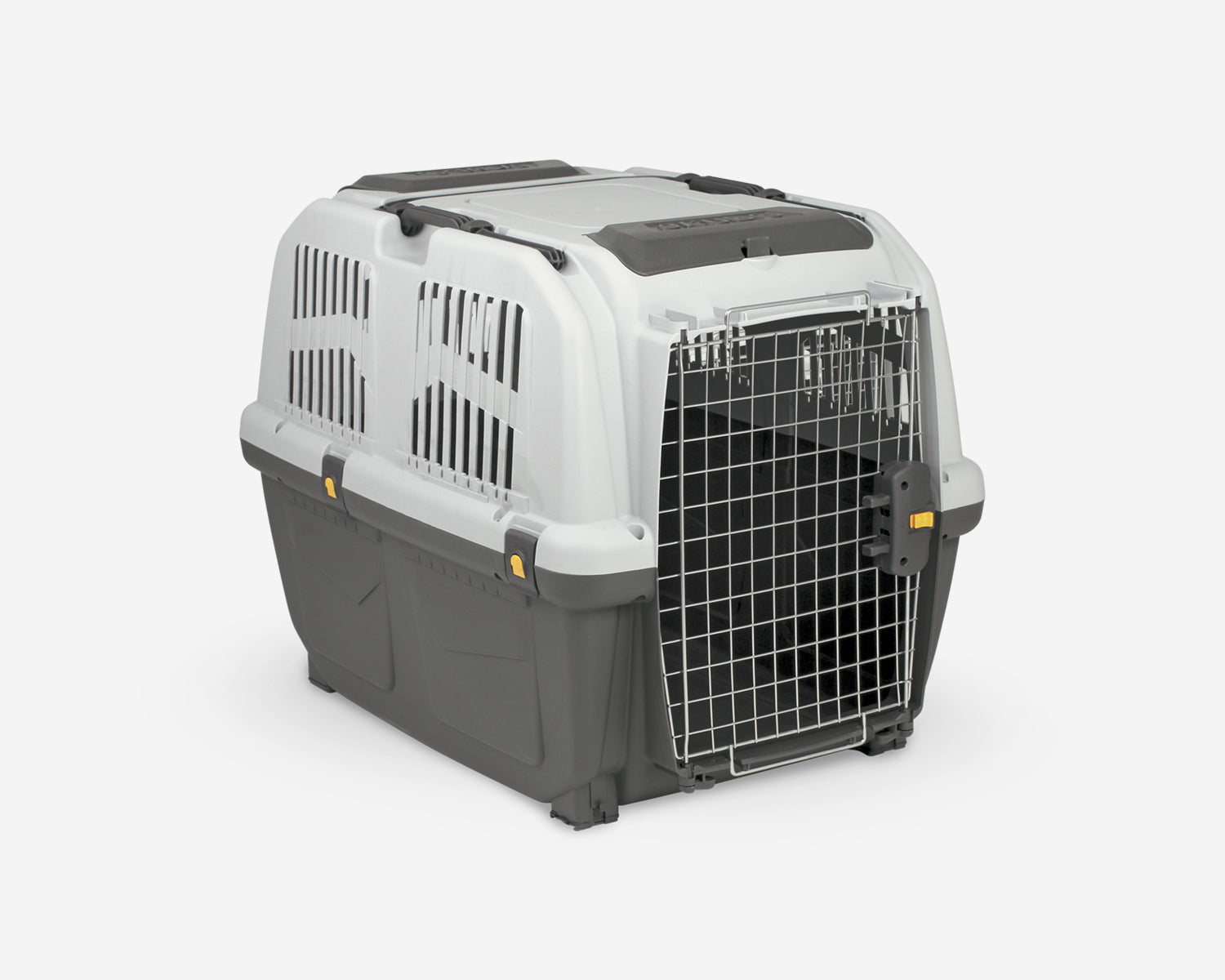 Skudo IATA 6 Gray & White Pet Carrier Crate
