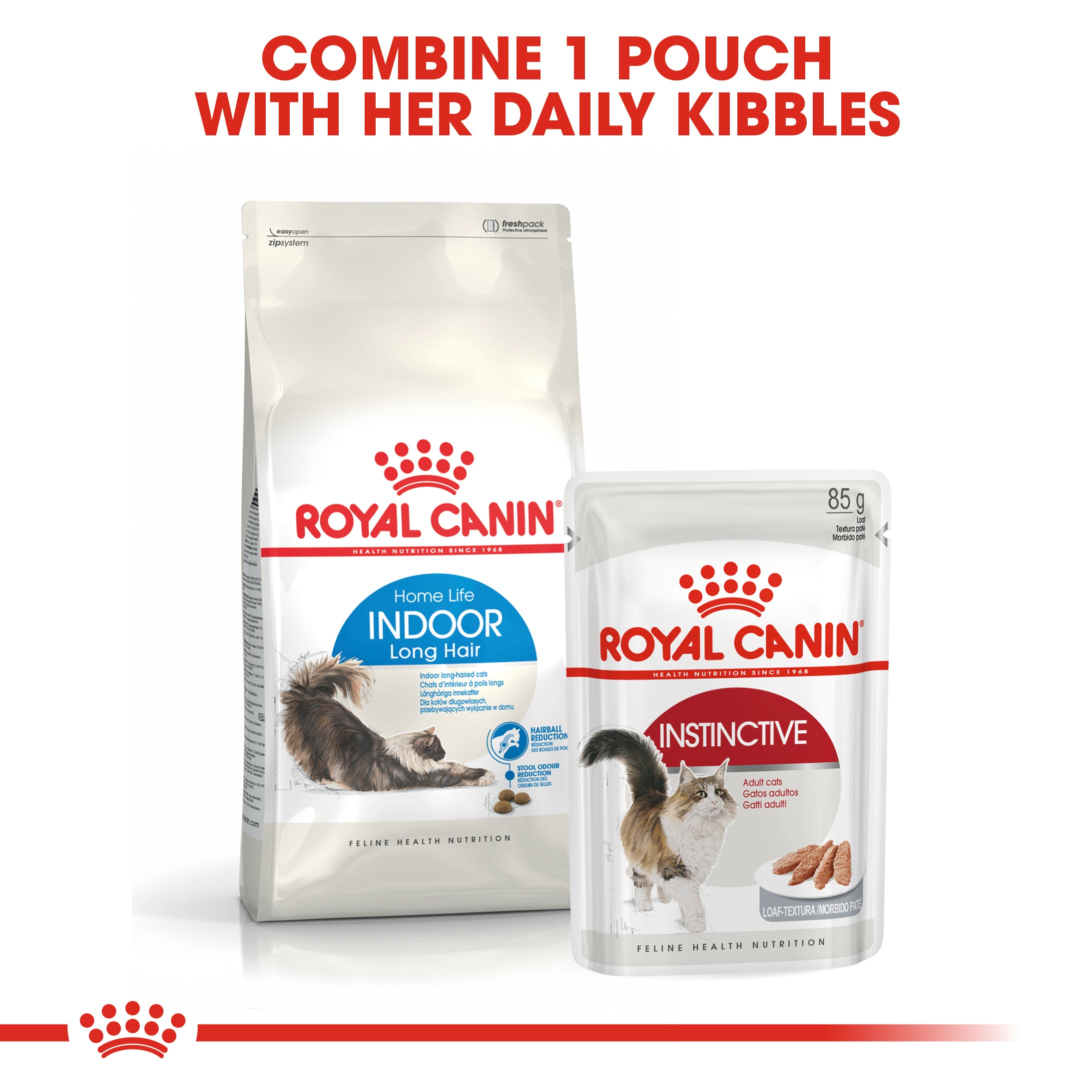 Royal Canin Indoor Long Hair (400g) - Dry Food for Indoor long-haired cats