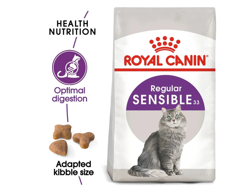 Royal Canin Regular Sensible Dry Food for Sensitive Adult Cats (1+ Years) 400 gr