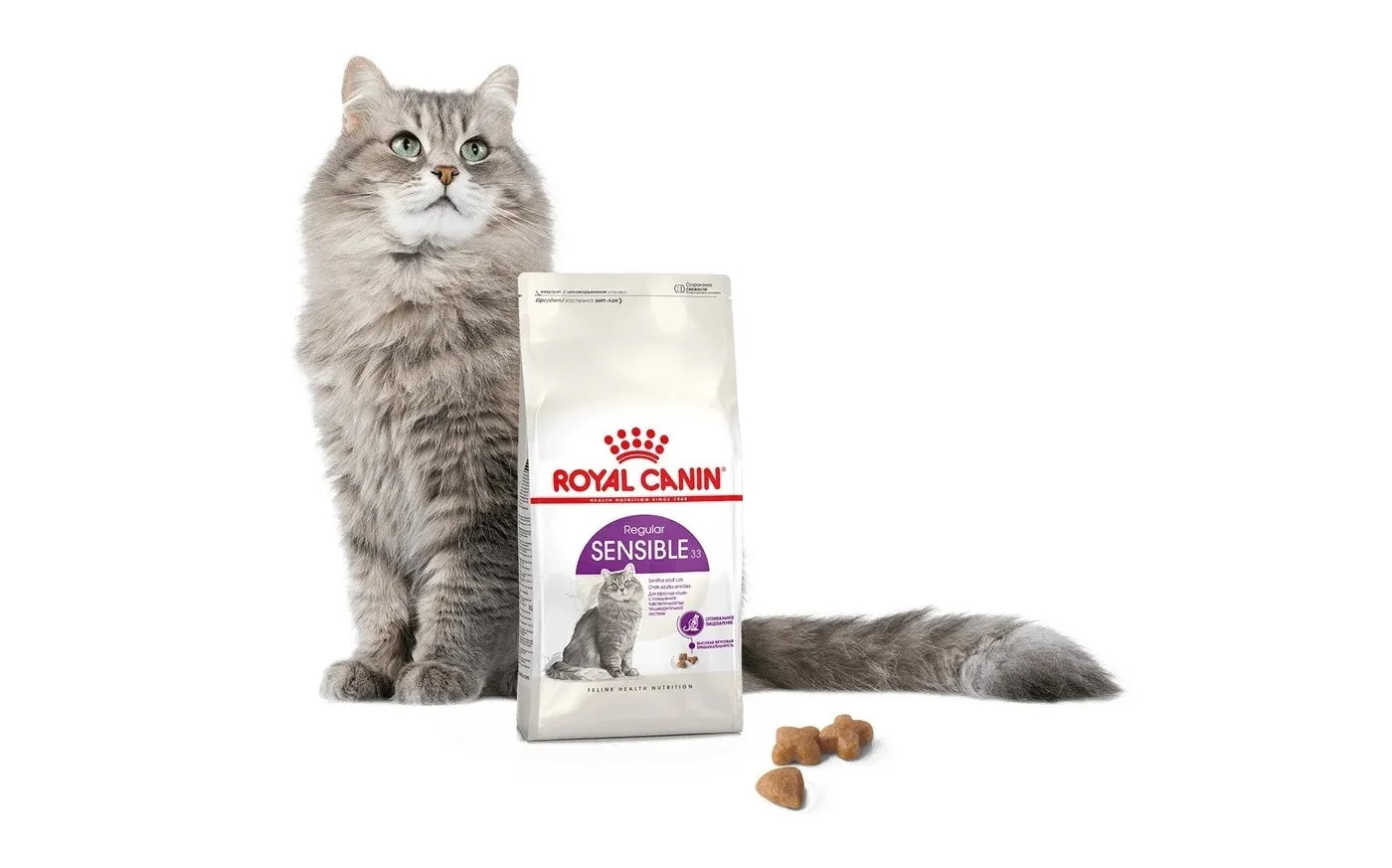 Royal Canin Regular Sensible Dry Food for Sensitive Adult Cats (1+ Years) 400 gr
