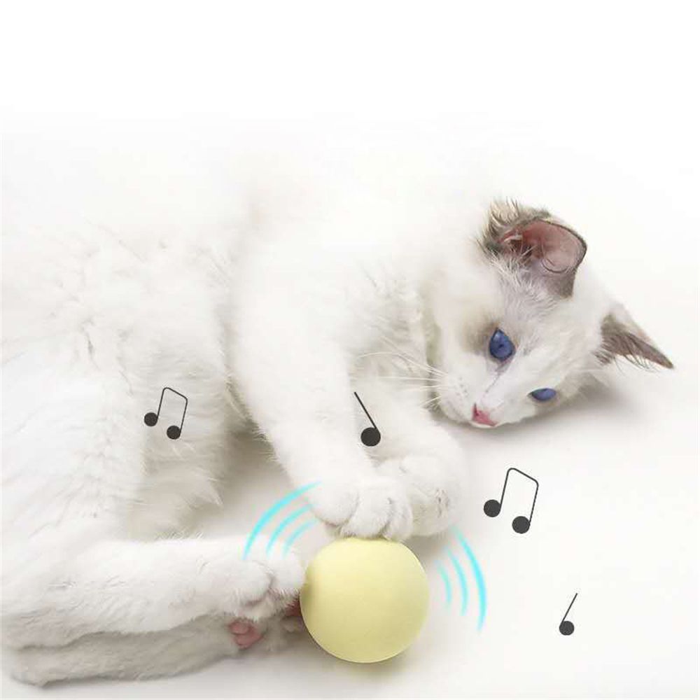 3 Colors Cat Toys New Gravity Ball Smart Touch Sounding Toys Interactive Pet Toys Squeak