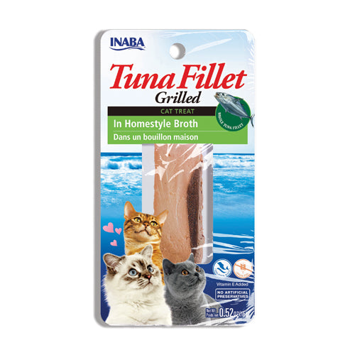 Inaba Grilled Tuna Fillet Cat Treat 15 gr
