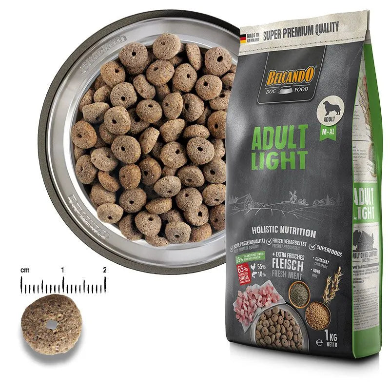 Belcando Light Dry Food with Poultry & Fish for M&XL
