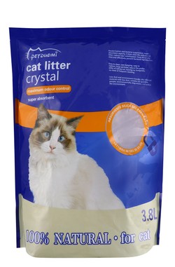 2 pcs BestPet Non-Clumping Crystal Cat Litter 3.8 L