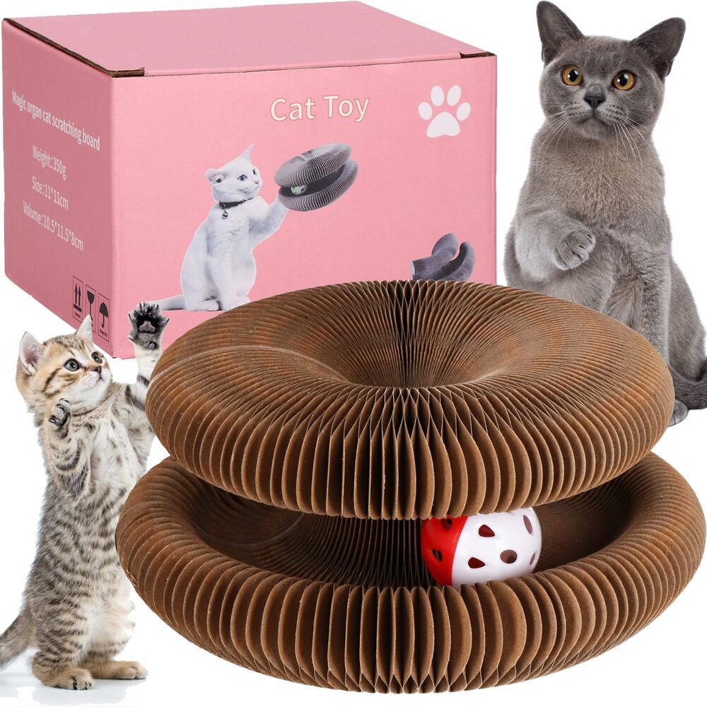 Cat Toys Corrugated Paper Scratcher | Cat Corrugated Scratch Board - Cat Scratch