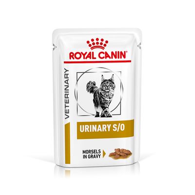 Royal Canin Veterinary Feline Urinary S/O in Gravy85g