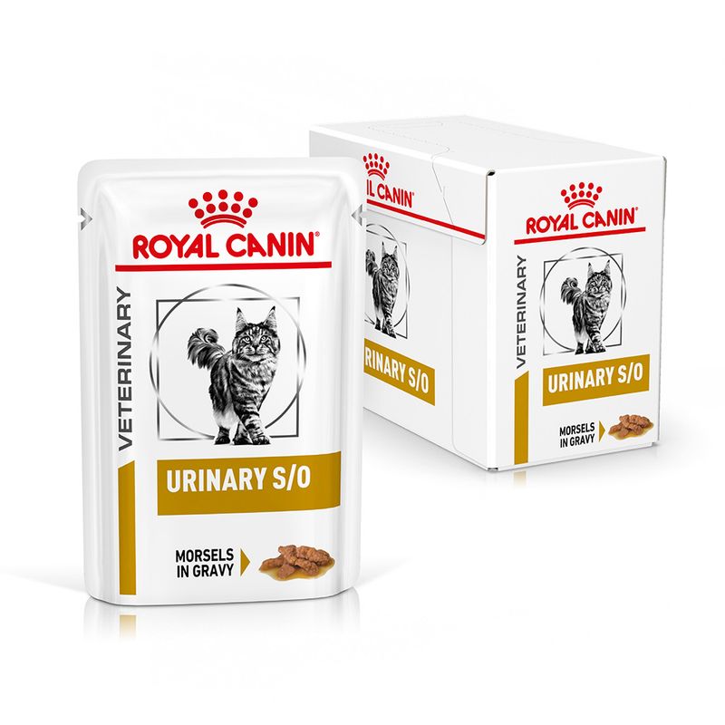 Royal Canin Veterinary Feline Urinary S/O in Gravy85g