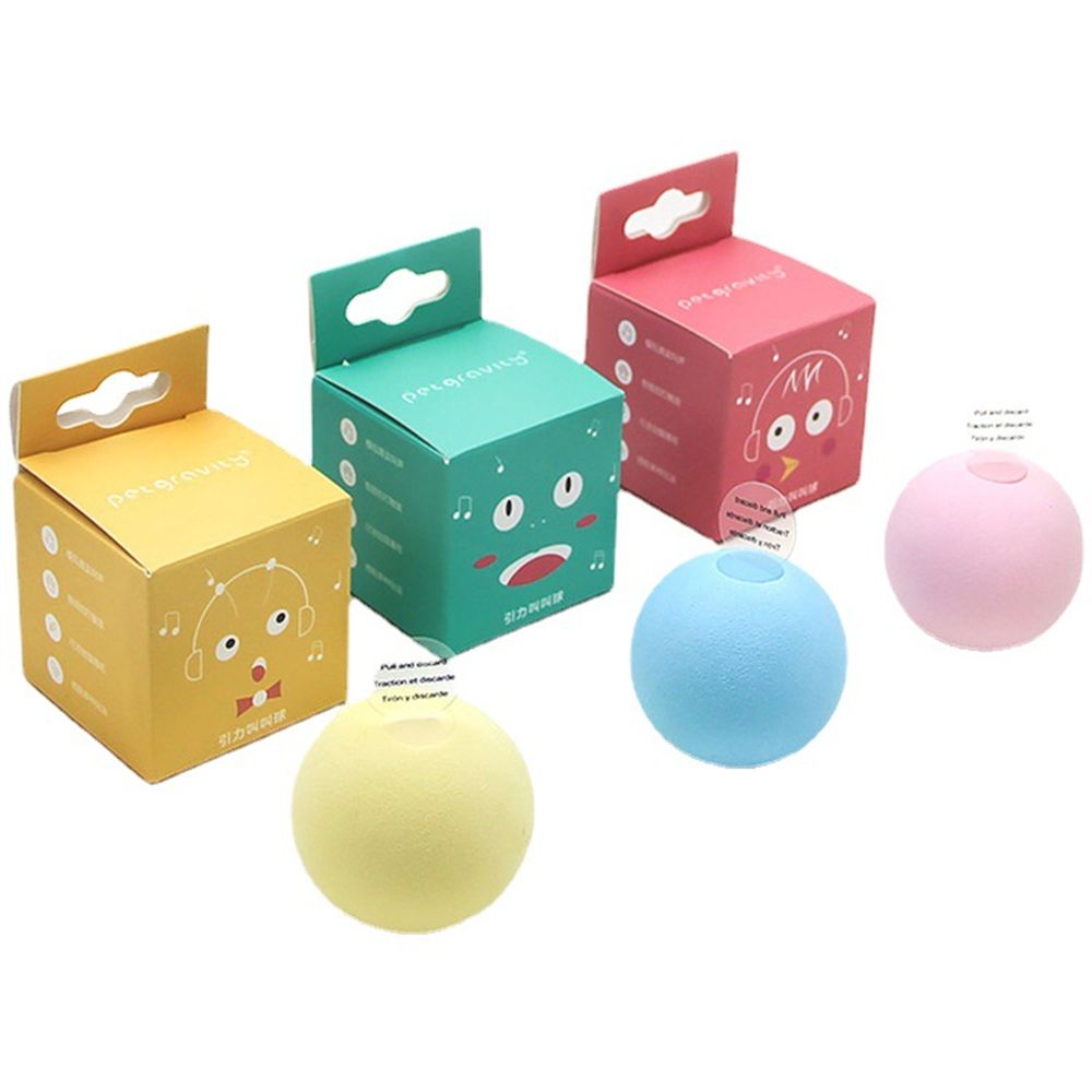 3 Colors Cat Toys New Gravity Ball Smart Touch Sounding Toys Interactive Pet Toys Squeak